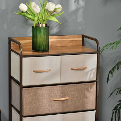 58 cm W Chest of 5 Drawers