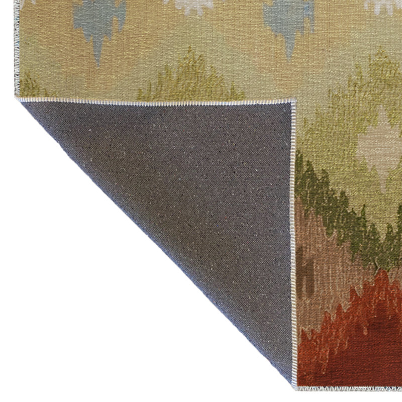 Tapis intérieur / extérieur rectangulaire Iyonna, Rectangle 5 pi 1 po x 7 pi 10 po