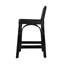 Serienna Blue & White Rattan Low Back Counter Stool-1653777369-1648293597