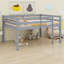 Lit mezzanine en bois avec échelle-1433508365