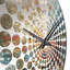 Shraga - Horloge murale peinture abstraite-1304833154
