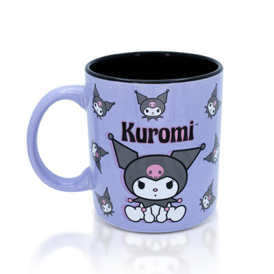 Grande tasse en céramique mauve Sanrio | Peut contenir 20 onces