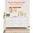 9 Drawer Dresser, Wooden Chest of Drawers with Sliding and Anti-tip Device, Retro Minimalist Dresser Chest, Closet Storage TV Stand Organizer for Living Room, Hallway, Bedroom, Entryway, White