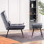Fauteuil d'appoint moderne avec repose-pieds Solara-1471808006