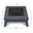 Breton Wood Burning Fire Pit by Real Flame