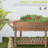 Behn Wooden Elevated Planter With Storage Shelf, Slide Table