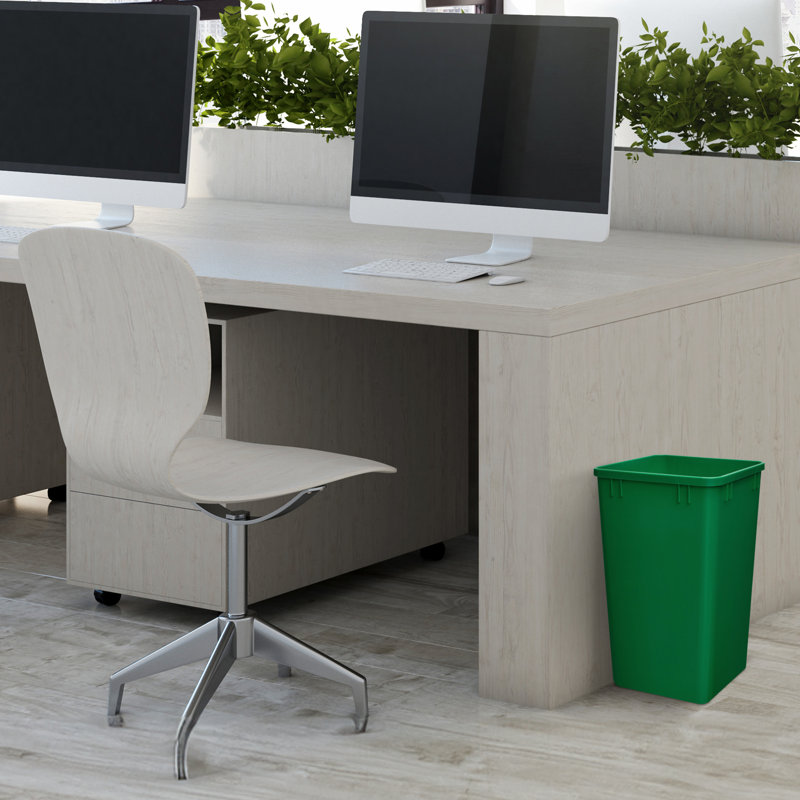 Poubelle de remplacement en polymère Rev-A-Shelf, 6.75, Vert