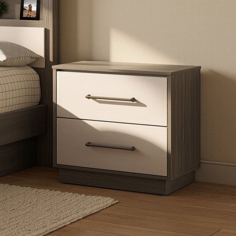 Helvey 2-Drawer Nightstand