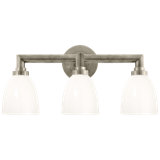 Chapman & Myers Wilton Triple Bath Light