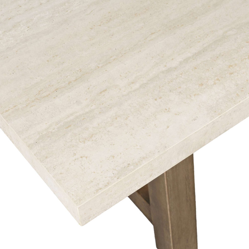 Table de salle à manger Sierrafina, 30”H x 87”W x 40”D, Brown