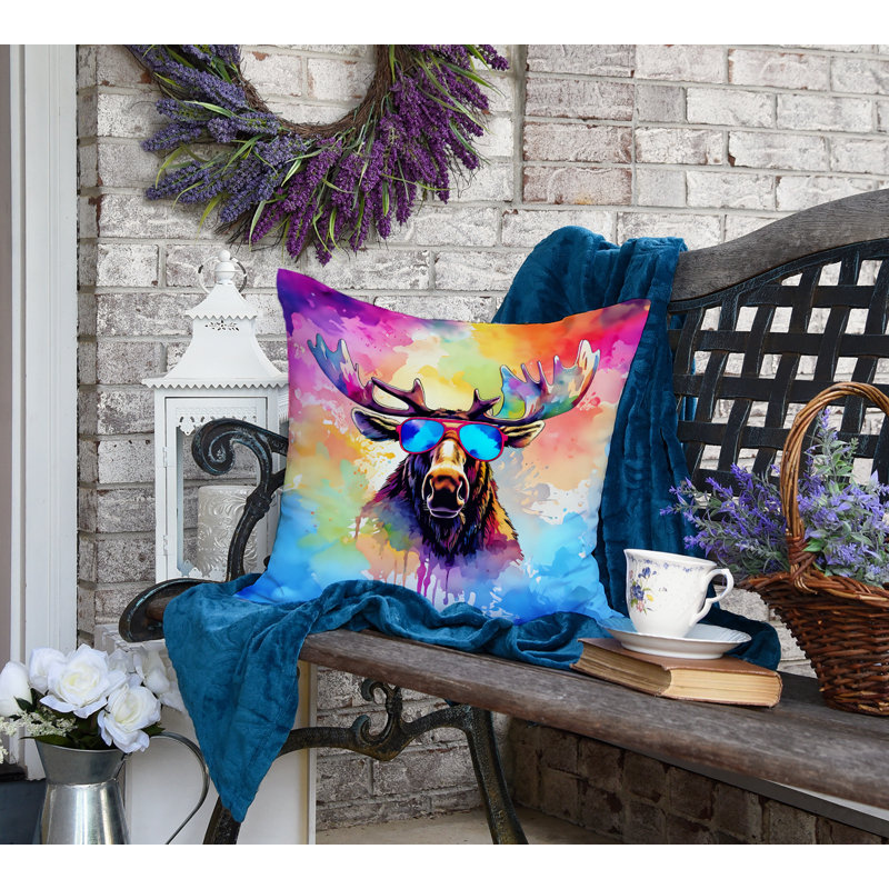 Coussin Hippie, H 18 po x l 18 po
