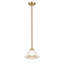 Luminaire suspendu simple en céramique 1 lumière Mid-Century moderne (ampoule incluse)