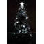 Arbre de Noël artificiel pin vert en fibre optique 6 pi avec lumières blanches / froides-120429750