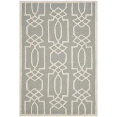 Zandbergen Hand Tufted Wool Damask Rug