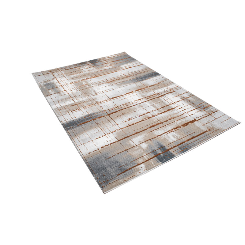 Metz Geometric Indoor Rug, Rectangle 5'2" x 7'