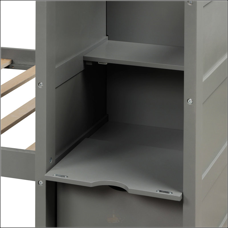  Bunk Bed, Gray