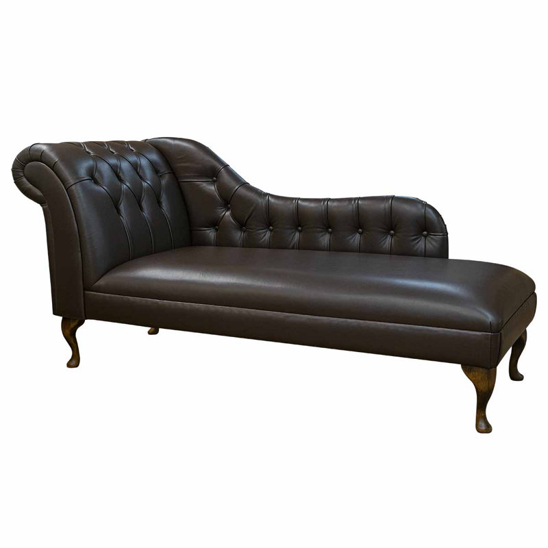 Leather Chaise Lounge