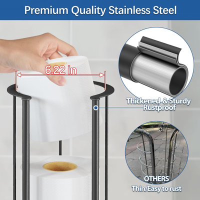 Free Standing Toilet Paper Holder