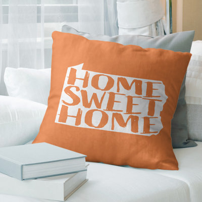 Chenille Reversible Throw Pillow