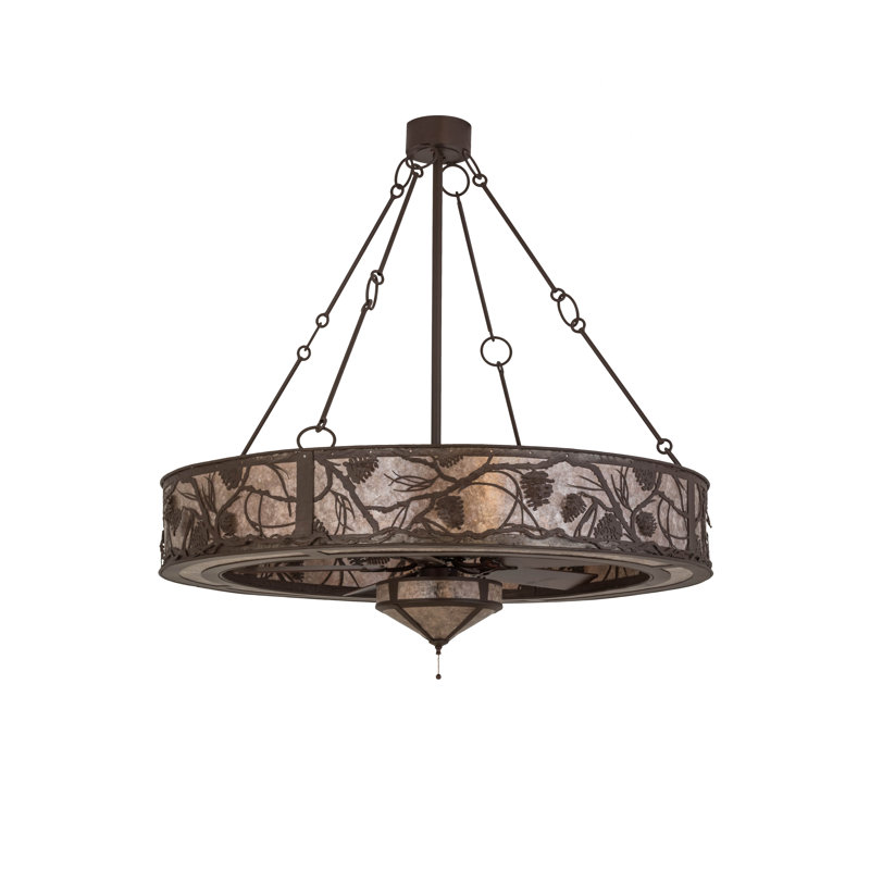 Rustic Lodge 19 - Light Chandelier