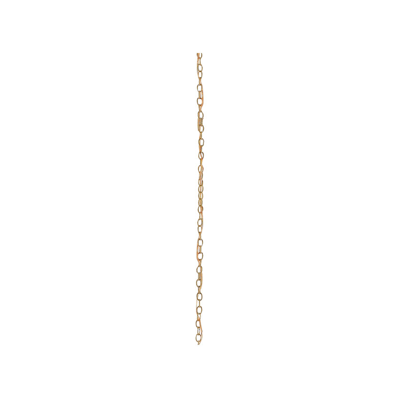 3' Washed Lucerne Gold Chain