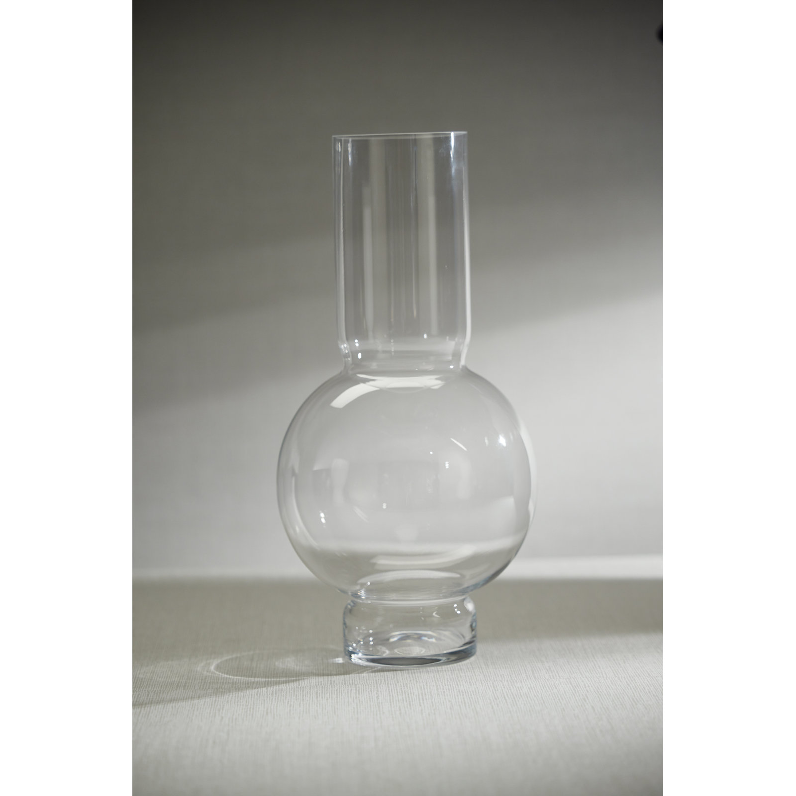 19.75'' Glass Table Vase, Clear
