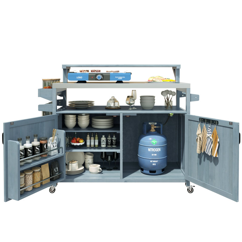 Kitchen, Blue