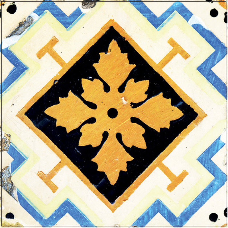8'' W x 8'' L Vinyl Peel and Stick Field Tile