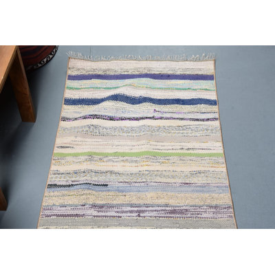 Tapis neutres beiges, tapis rétro, tapis froids, kilim, tapis de fond, petits tapis de 2,1 pi x 4,3 pi, tapis turc