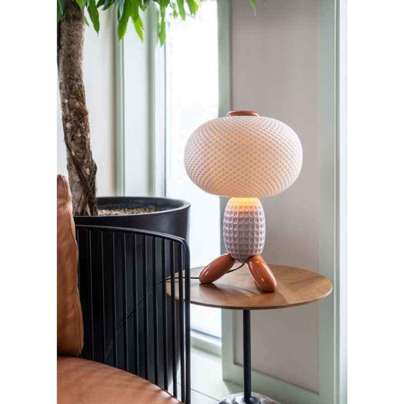 Soft Blown Lamp, Pink