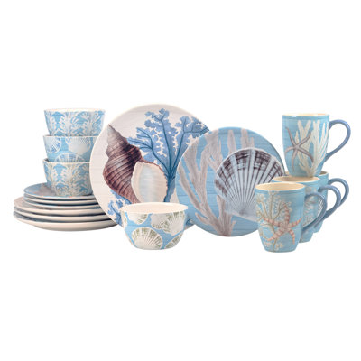 Service de vaisselle 16 pièces Beyond the Shore pour 4