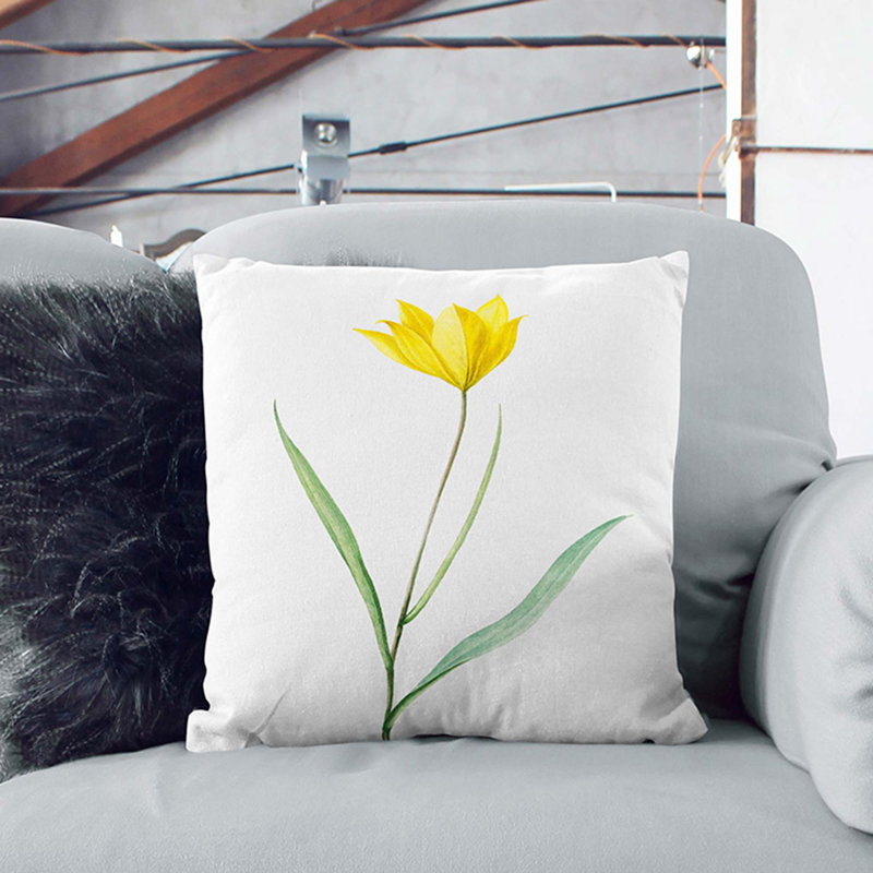 Square Cushion, Black, 55 x 55 cm