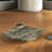 Black Marble Coaster Tray