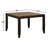 Elvecius Extendable Acacia Solid Wood Dining Table