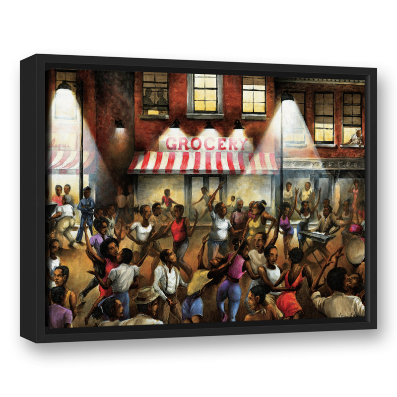 «Dancing In The Street», reproduction d'art sur toile