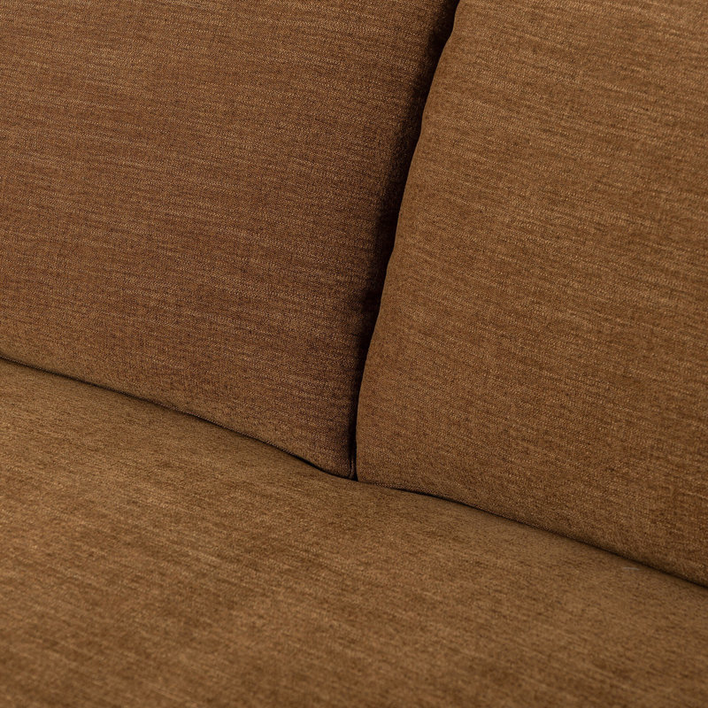 Lynne Sofa, Laughlin Ochre Polyester Blend
