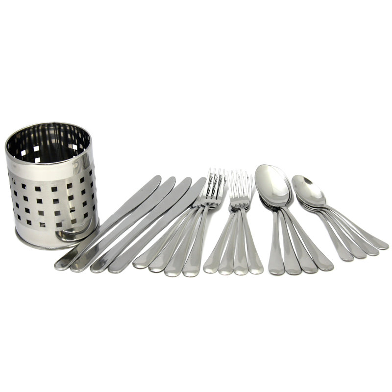 Ensemble de couverts 21 pièces Ratley, service pour 4