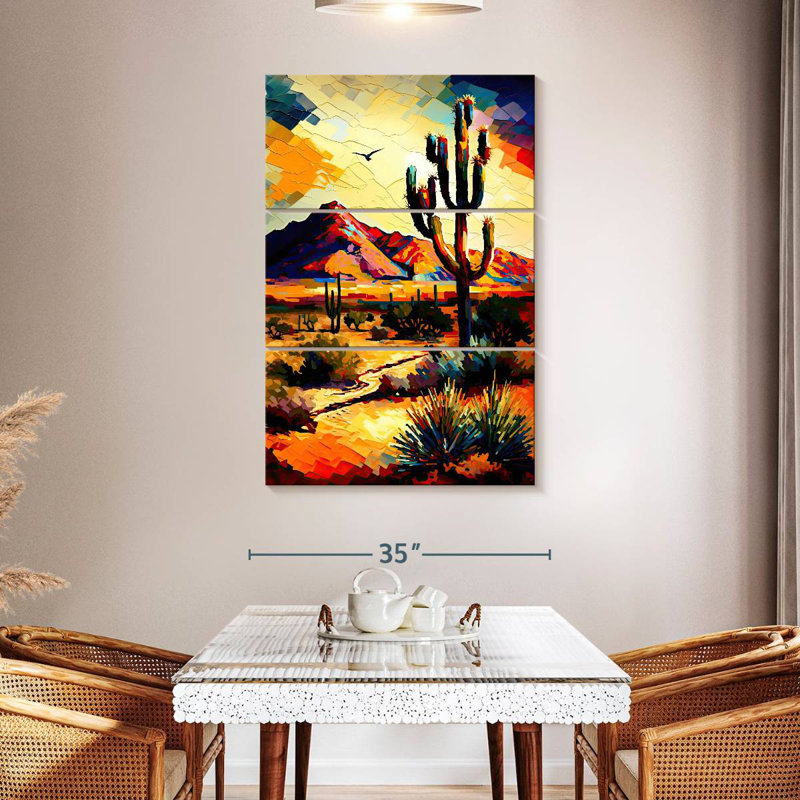 Alvord Sonoran Desert AZ III, H 50 po x l 32 po