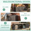 Armoire de rangement pour chaussures 47 "à 3 portes-1067951482