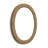 Nabia Rattan Oval Wall Mirror