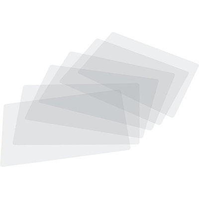 Clear Plastic Placemats Set Of 16 Vinyl Table Protector For Dining Kitchen Office Painting Table Heat Resistant Crystal Clear Wipeable Place Mats 17.5X12