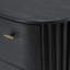 Haring - Commode moderne en acacia noir