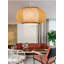 Luminaire suspendu en rotin 16 po