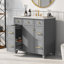Meuble-lavabo simple 36 po avec plateau Zier