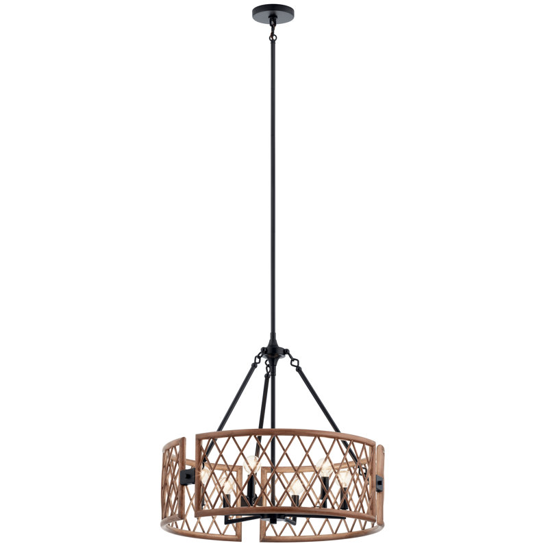 Lustre / Luminaire suspendu 6L , Palmier