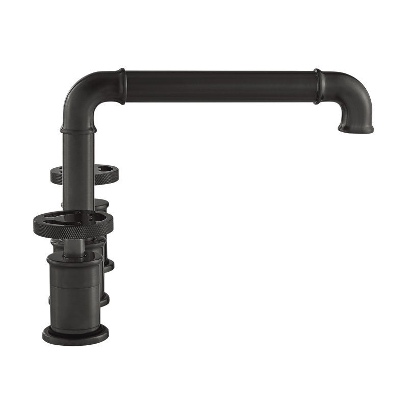 Robinet de salle de bain Avallon, Noir mat