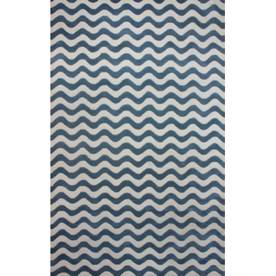 Delessite Wool Chevron Indoor Rug