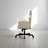 33.86"W Tilting Office Chair with Adjustable Armrest-1398127130-1398127129