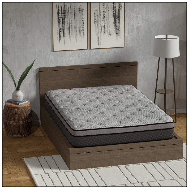 Hybrid 12 Inch Medium Firm Mattress With Pocketed Coils, Twin