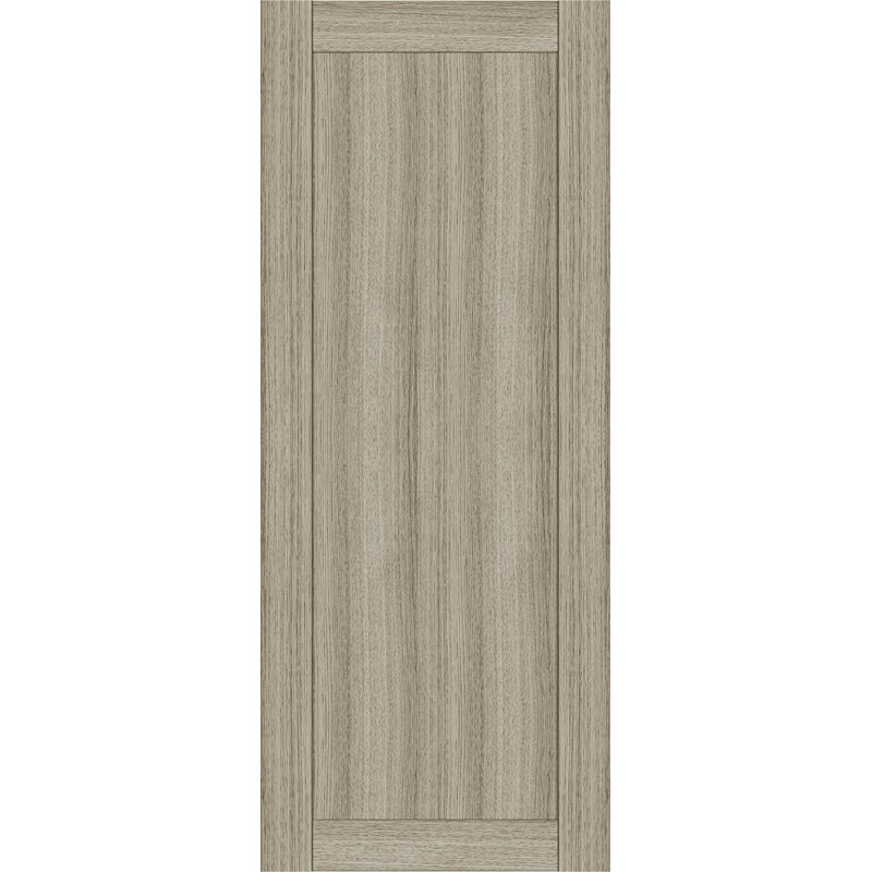 Dalle de porte intérieure en bois manufacturé à 1 panneau Shaker, 27,75 po x 83,23 po, Shambor